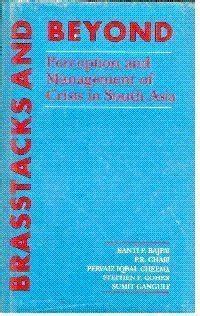Buy Brasstacks and Beyond: Perception and Management of Crisis in South ...