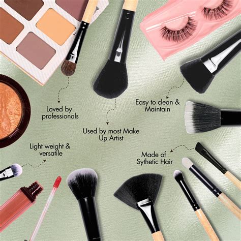 Buy Allure Face Makeup Brush Set (C21 + C13) – Contour & Blending ...