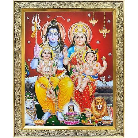 Koshtak Shiva Parvati with Ganesh and kartikeya ji shivling/Shiv ...
