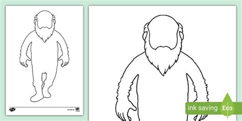 Giant Outline (teacher made) - Twinkl