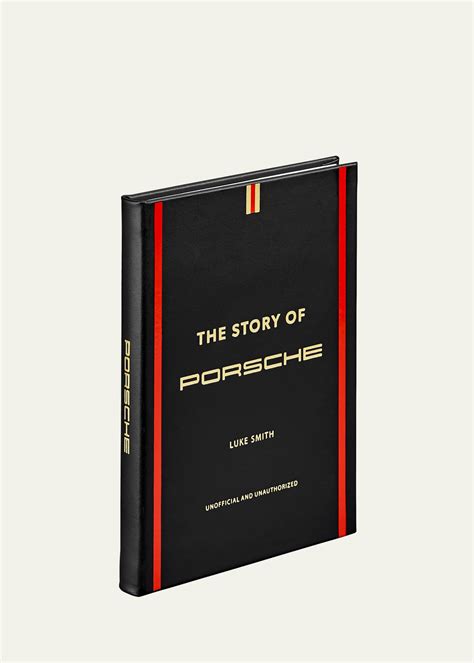 Graphic Image "The Story of Porsche" Leather Bound Book by Luke Smith - Bergdorf Goodman