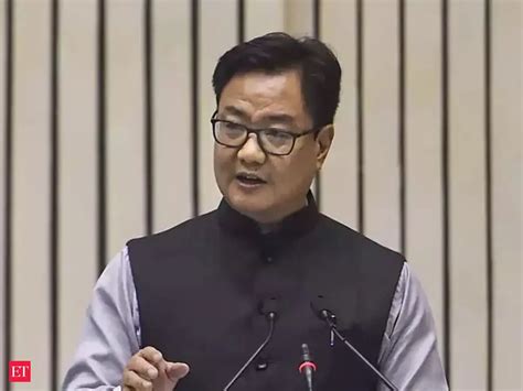 Minister Kiren Rijiju news: Include govt representatives in SC ...