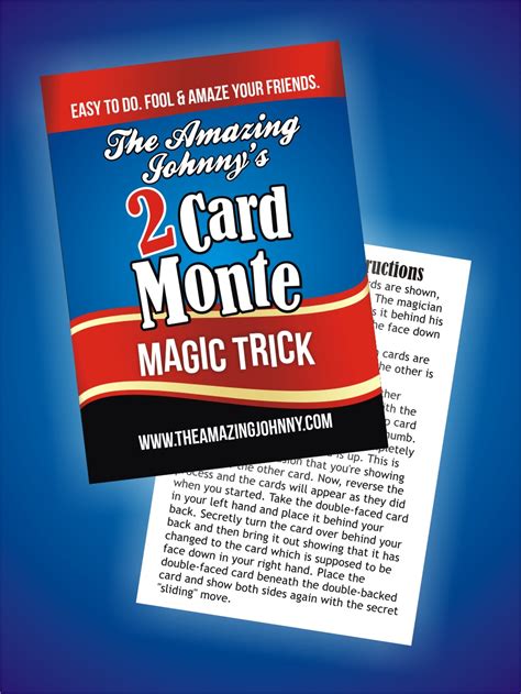 Image result for 2 Card Monte Tutorial