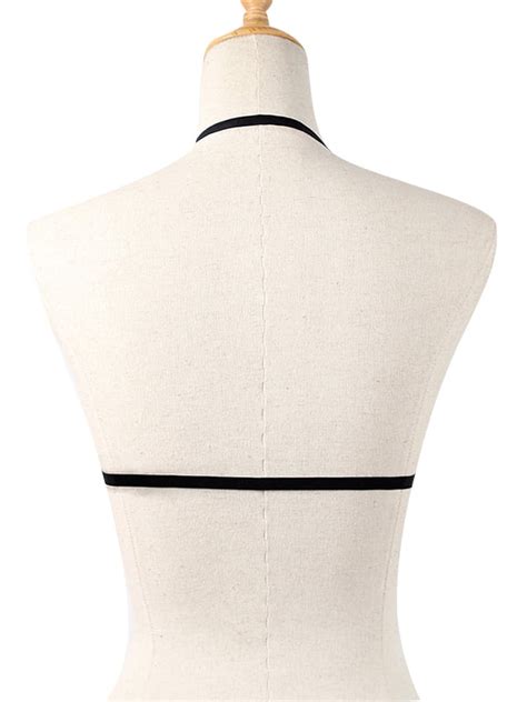 Buy Enjiwell Womens Elastic Strap Frame Harness Bra Top Body Harness ...