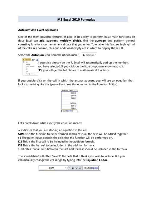 Excel Tutorial 5 的图像结果