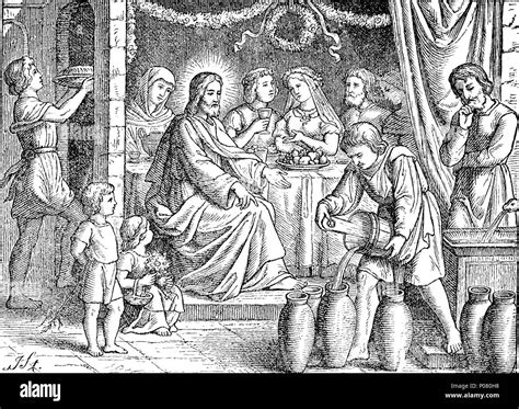 The Wedding Feast At Cana Drawing
