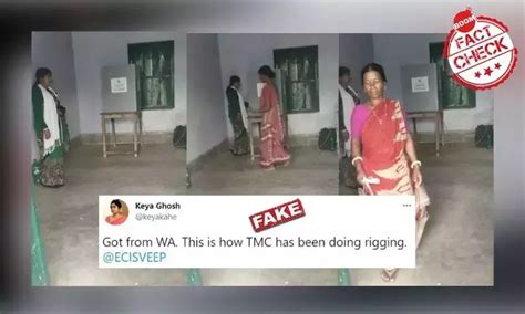Old Video Of Vote Rigging Falsely Linked To WB Assembly Elections ...