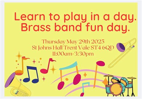 Learn to play in a Day (Brass band Fun Day), St John's Hall, Trent Vale ...