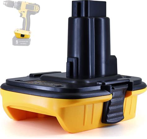 Battery Adapter Compatible with Dewalt 18V to 20V Convert DCA1820 18Volt Tools for 20V Max ...