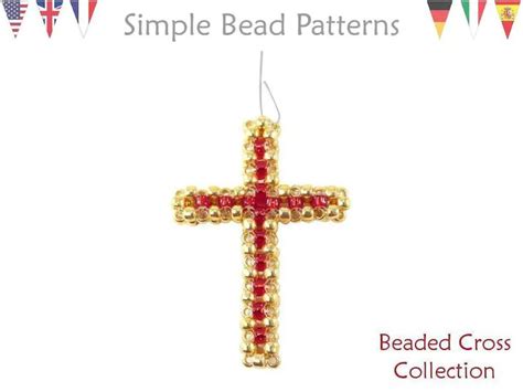 Beaded Cross Tutorial 的图像结果
