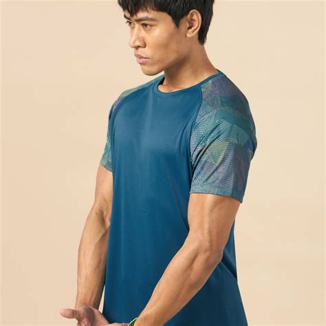 Buy Men's Blue High Impact Training T-shirt Online in India | Cult Store