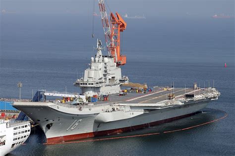 Chinese Aircraft Carrier China Advances In The Construction Of The New