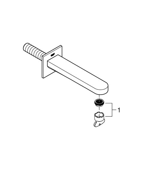 GROHE Plus Bath spout | GROHE