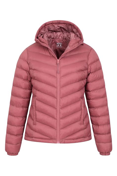 Buy Mountain Warehouse Pink Womens Seasons Water Resistant Padded ...