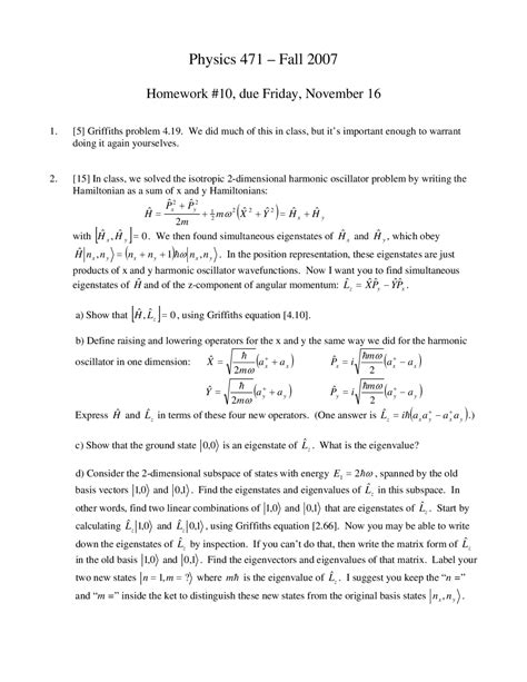 Quantum Mechanics Practice Problems