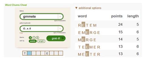 ᐅ Word Chums CHEAT | Generator for the BEST WORDS