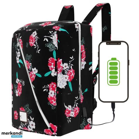 Travel backpack 40x20x25 carry-on FOR AIRPLANE lightweight usb for ...
