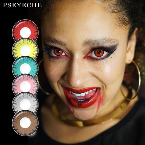 Red Contact Lenses Cosplay