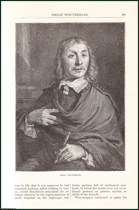 Philip Wouvermans : a Dutch painter of hunting, landscape and battle scenes. An uncommon ...