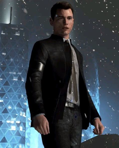 Detroit Become Human Connor, Detroit Being Human, Bryan Dechart, Blue ...