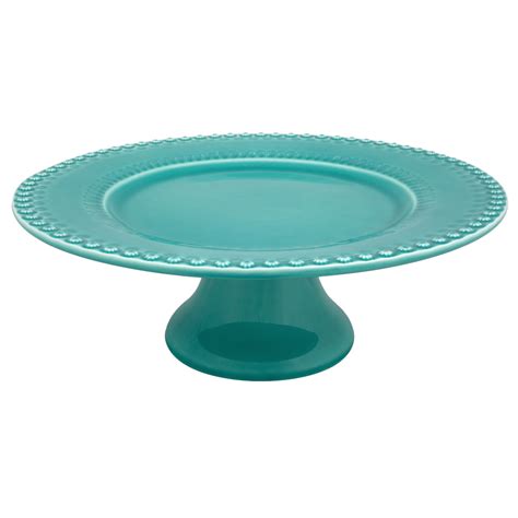 Fantasy - Cake Stand 34,5 Acqua Green – Ikka Dukka Studio Private Limited.