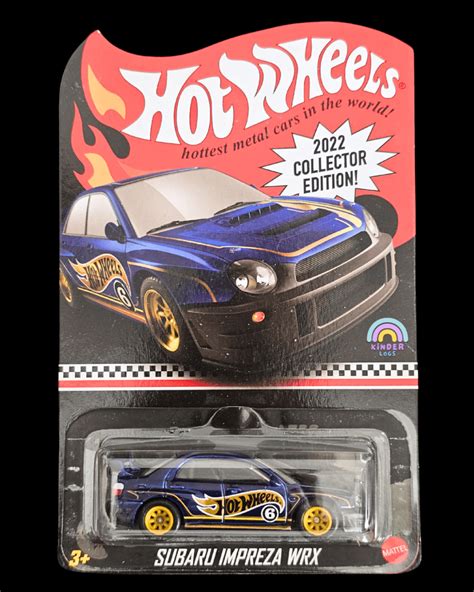 Hot Wheels Subaru Impreza WRX - 2022 Collector Edition - Buy At Kinder Logs