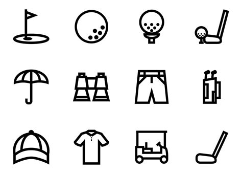 Golf Icon Color 的图像结果