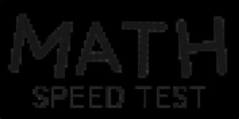 Image result for Math Speed