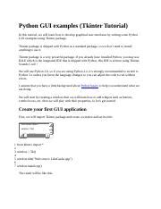 Image result for GUI Examples in Python