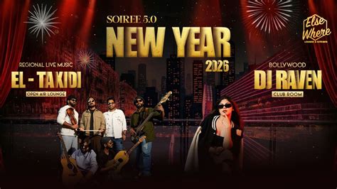 NYE 2026 Soiree 5.0 Elsewhere Lounge and Kitchen, Elsewhere Lounge ...