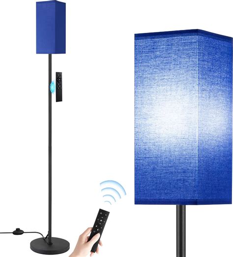 Ambimall Remote Control Floor Lamp, Stepless Dimmable, 64 Inches Tall ...