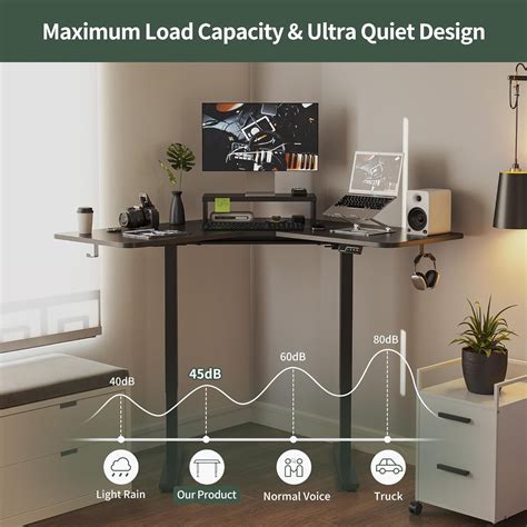FEZIBO Corner Standing Desk, 48 Inches L Shaped India | Ubuy