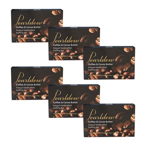 Buy PEARLDEW COFFEE & COCOA BUTTER BATHING BAR 75 GM | SHEA & COCOA ...