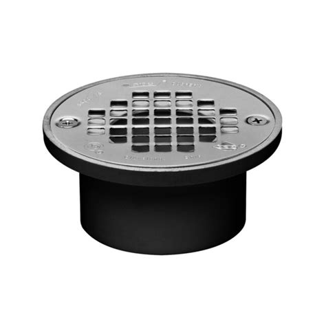 Oatey 3-in Black Round Stainless Steel General-purpose Drain at Lowes.com