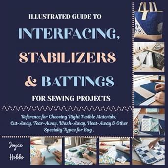 Buy Illustrated Guide to Interfacing, Stabilizers & Battings for Sewing ...