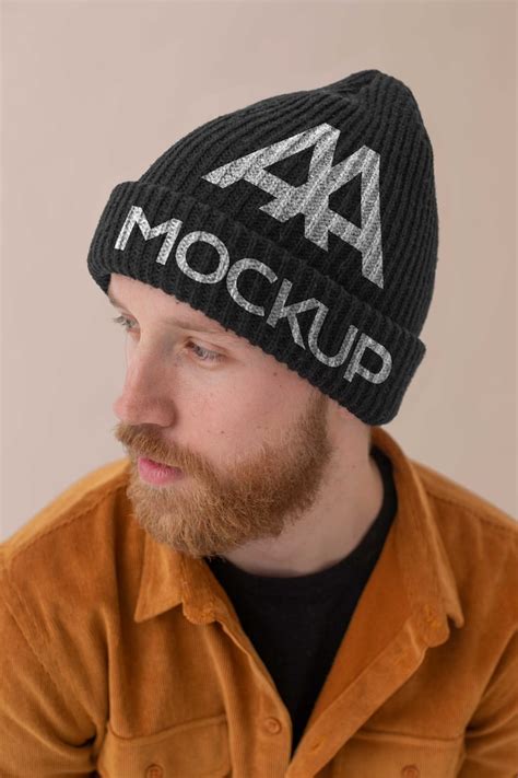 Beanie mockup PSD, High Quality Free PSD Templates for Download | Freepik