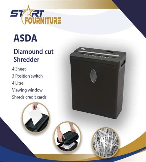 Tanjashop.com - ASDA Destructeur de documents