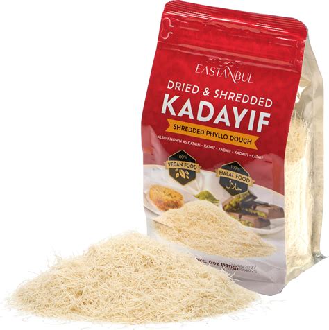Amazon.com: Eastanbul Dried & Chopped Kataifi Shredded Fillo Dough ...