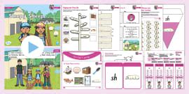 Twinkl Phonics 'sh, th, th, ng' Lesson Plan - Level 3 Week 3