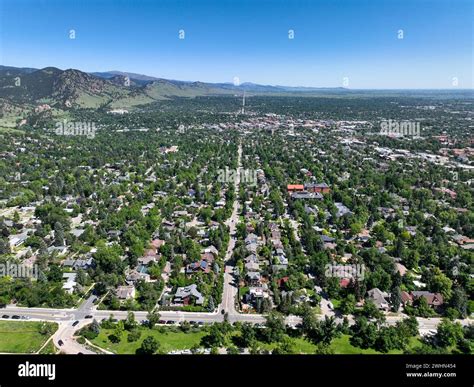 Aerial view of Boulder City, Colorado, USA Stock Photo - Alamy
