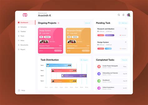 Image result for Task Management System UI Design