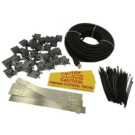 BRISKHEAT, For Indoor/Outdoor, 75 ft Cable Lg, Electric Heating Cable ...
