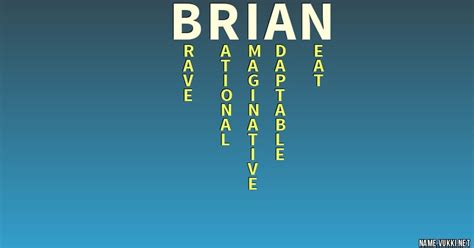 The meaning of brian - Name meanings