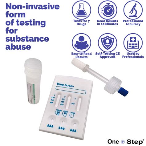 50 x Saliva Drug Test 7in1 Oral Fluid | Professional Packs