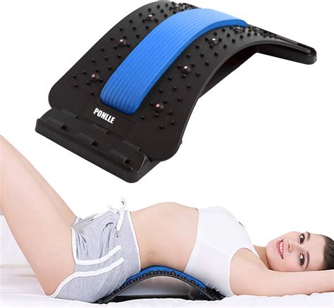 Amazon.com: Lower Back Stretcher with Magnetic Acupressure Points Multi ...