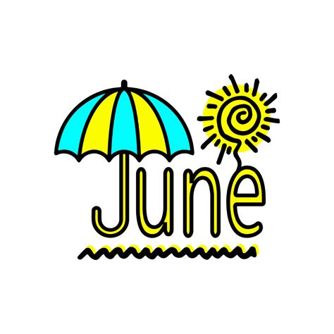Free June Vector Clipart (PNG, SVG) to Edit Online