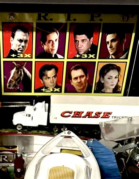 Part of the interior design from The Sopranos pinball machine. Madone ...