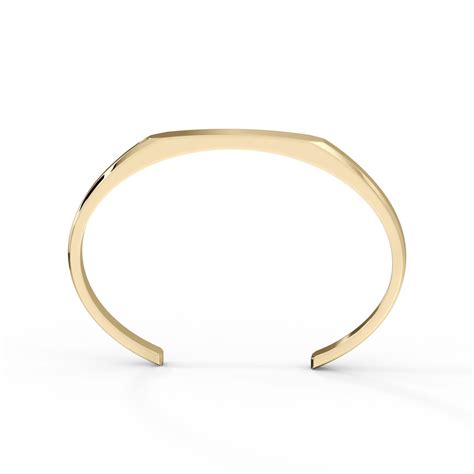 Minimal Open Cuff Bracelet - 18K Gold Plated