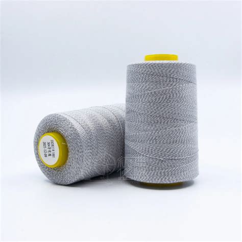 Stainless Steel Conductive Yarn Anti Static Dyable Color ESD Staple ...