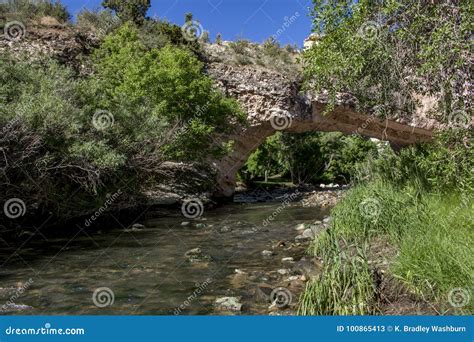 Ayres Natural Bridge Park stock image. Image of landmark - 100865413
